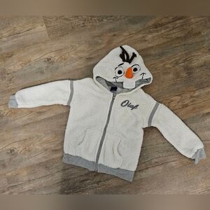 Disney Olaf Fleece Sherpa Hoodie 5T